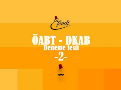 Efendi Dergi ÖABT sınavına girecek kardeşlerimiz için hazırladı - 2
